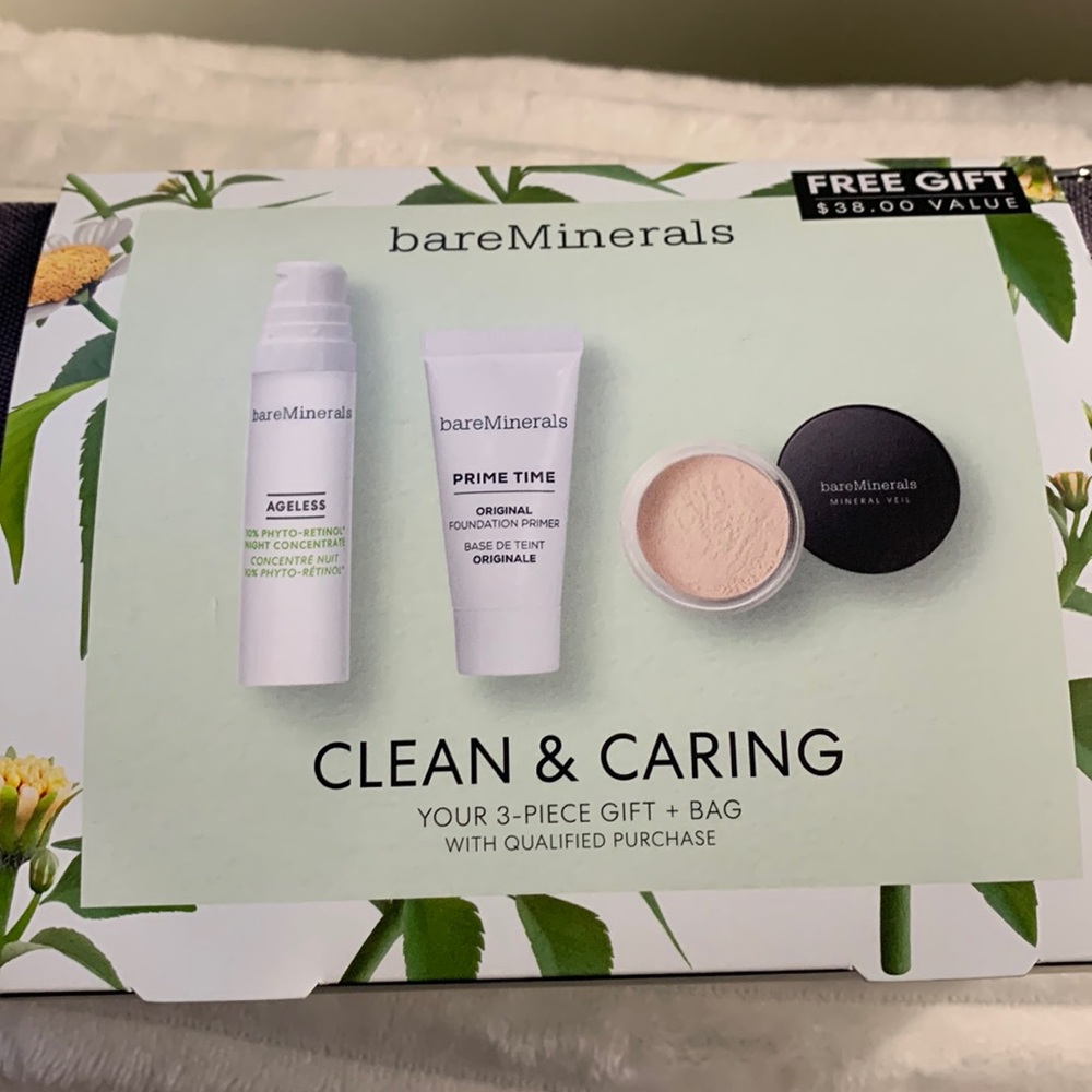 Bare Minerals Clean & Caring set